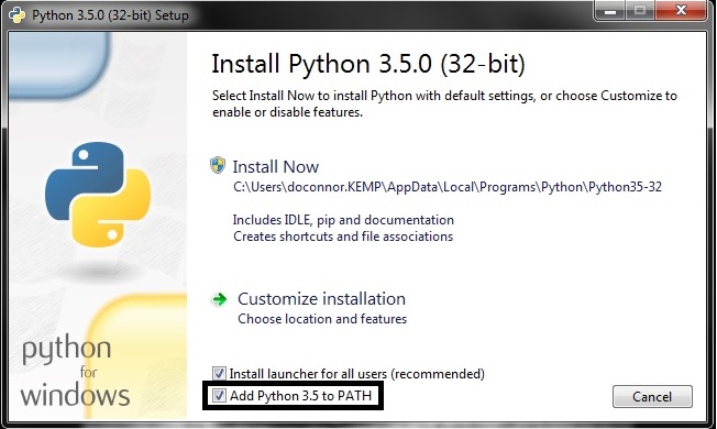 python install pip3